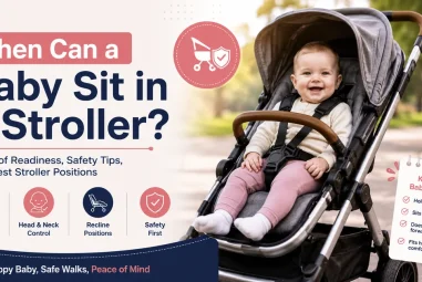 When Can a Baby Sit in a Stroller?